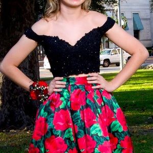 Sherri Hill 2 piece formal